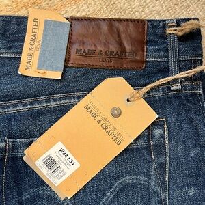 nwt made and crafted mens jeans denim